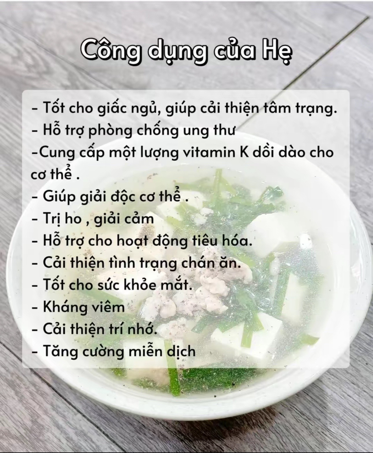 Canh Hẹ Đậu Hũ Thịt Bằm: Công Thức Nấu Đơn Giản Và Tác Dụng Chữa Bệnh Bất Ngờ