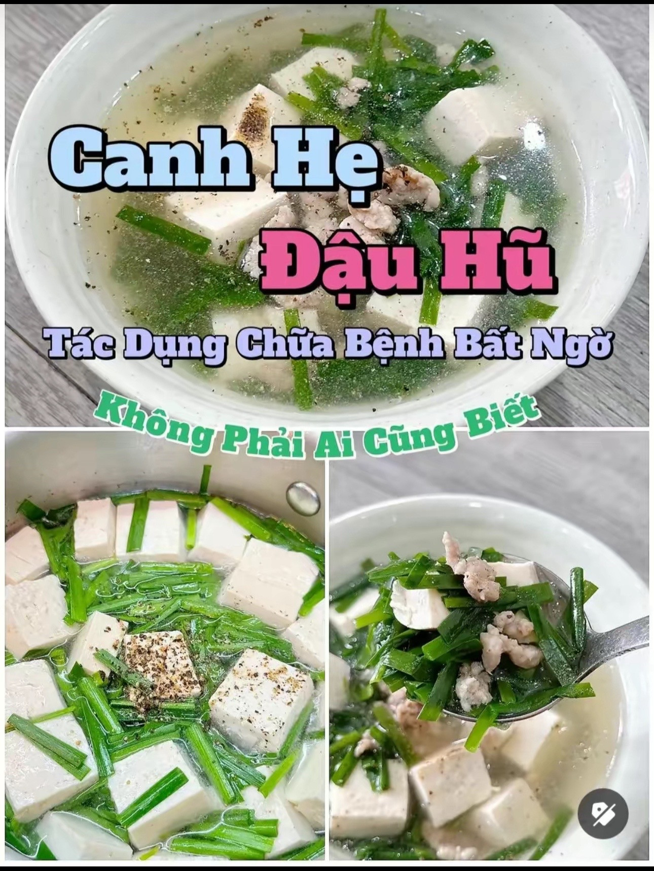 Canh Hẹ Đậu Hũ Thịt Bằm: Công Thức Nấu Đơn Giản Và Tác Dụng Chữa Bệnh Bất Ngờ
