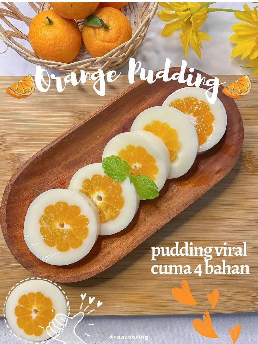 Cara Membuat Orange Pudding Viral Cuma 4 Bahan: Jeruk, Susu UHT, Gula Pasir dan Bubuk Jelly