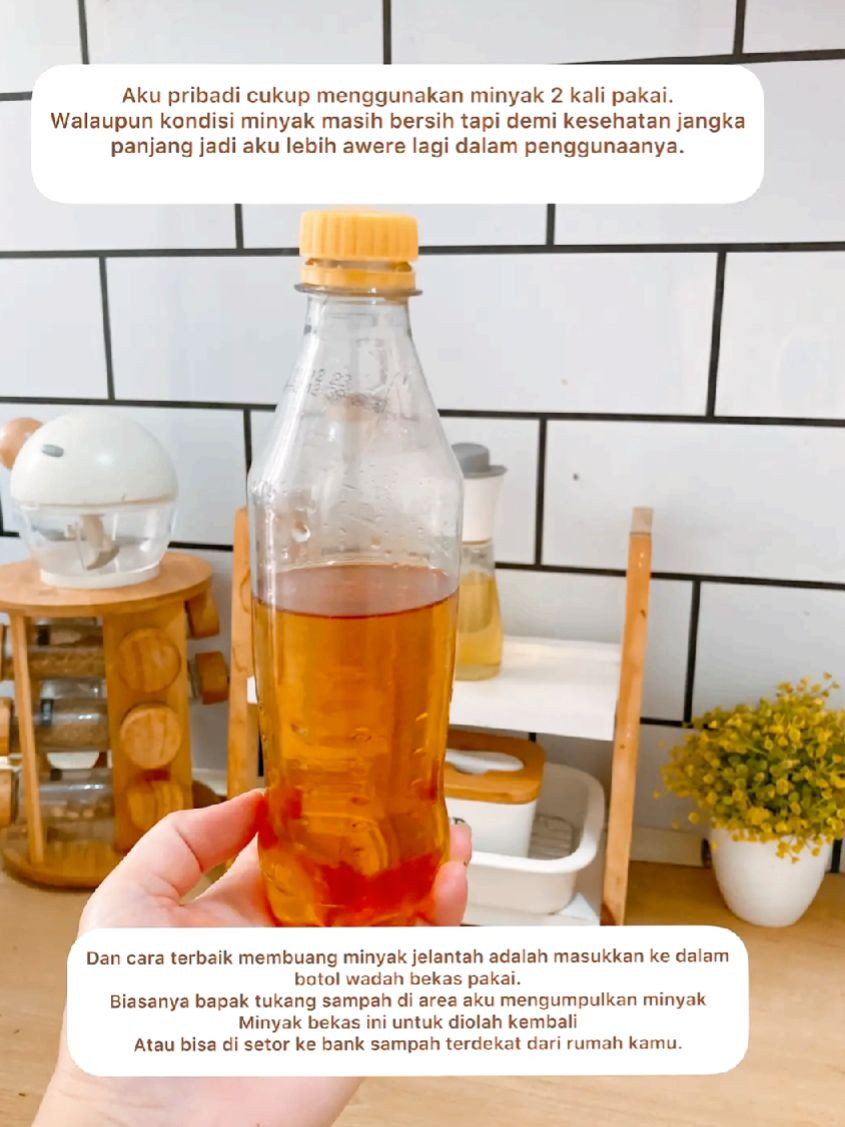 Cara Mengolah Minyak Jelantah: Tips Membuat Kembali Jernih dan Cara Membuang yang Benar