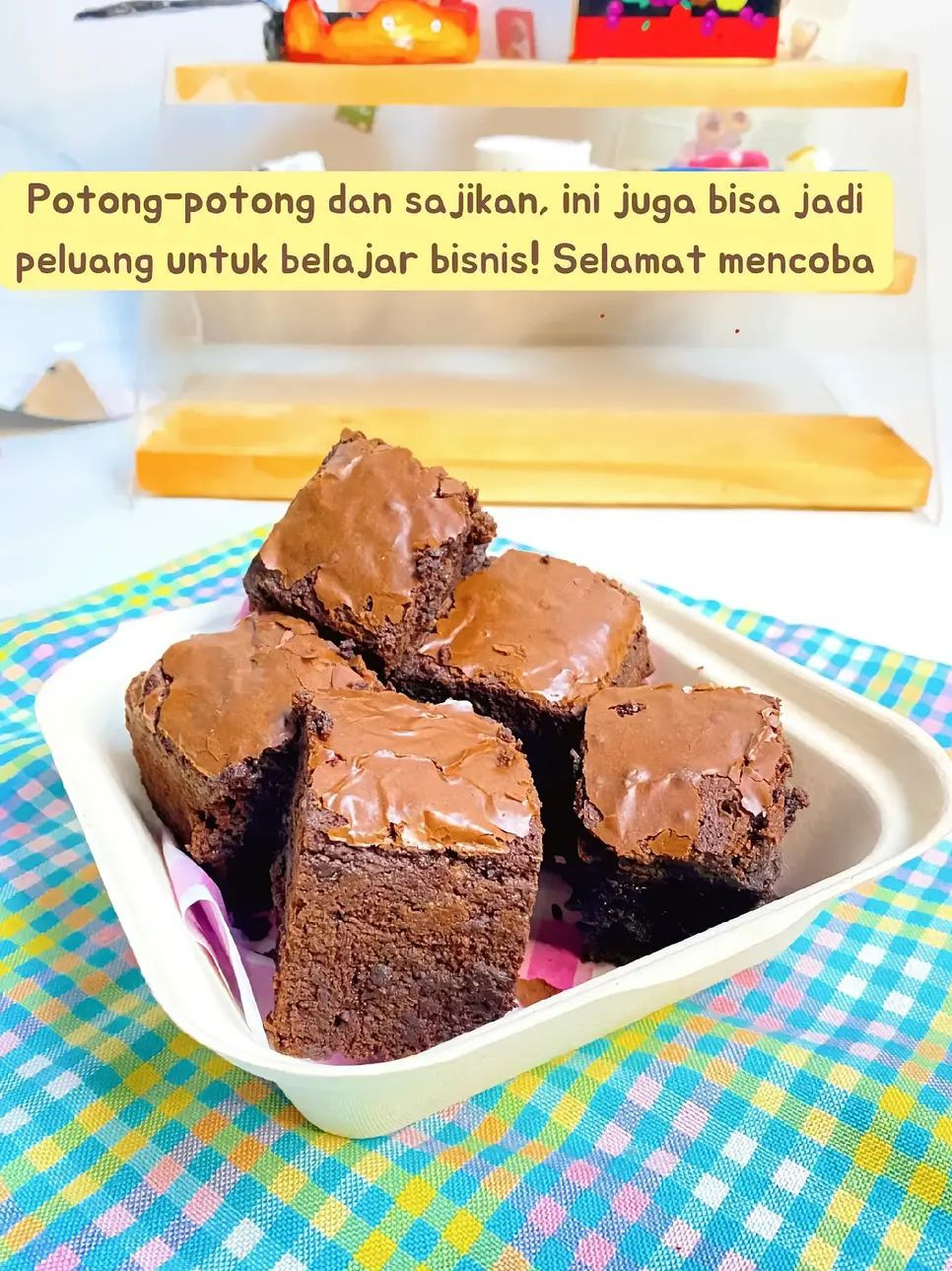 Cara Mudah Membuat Brownies Coklat Lezat Menggunakan Oven Tangkring