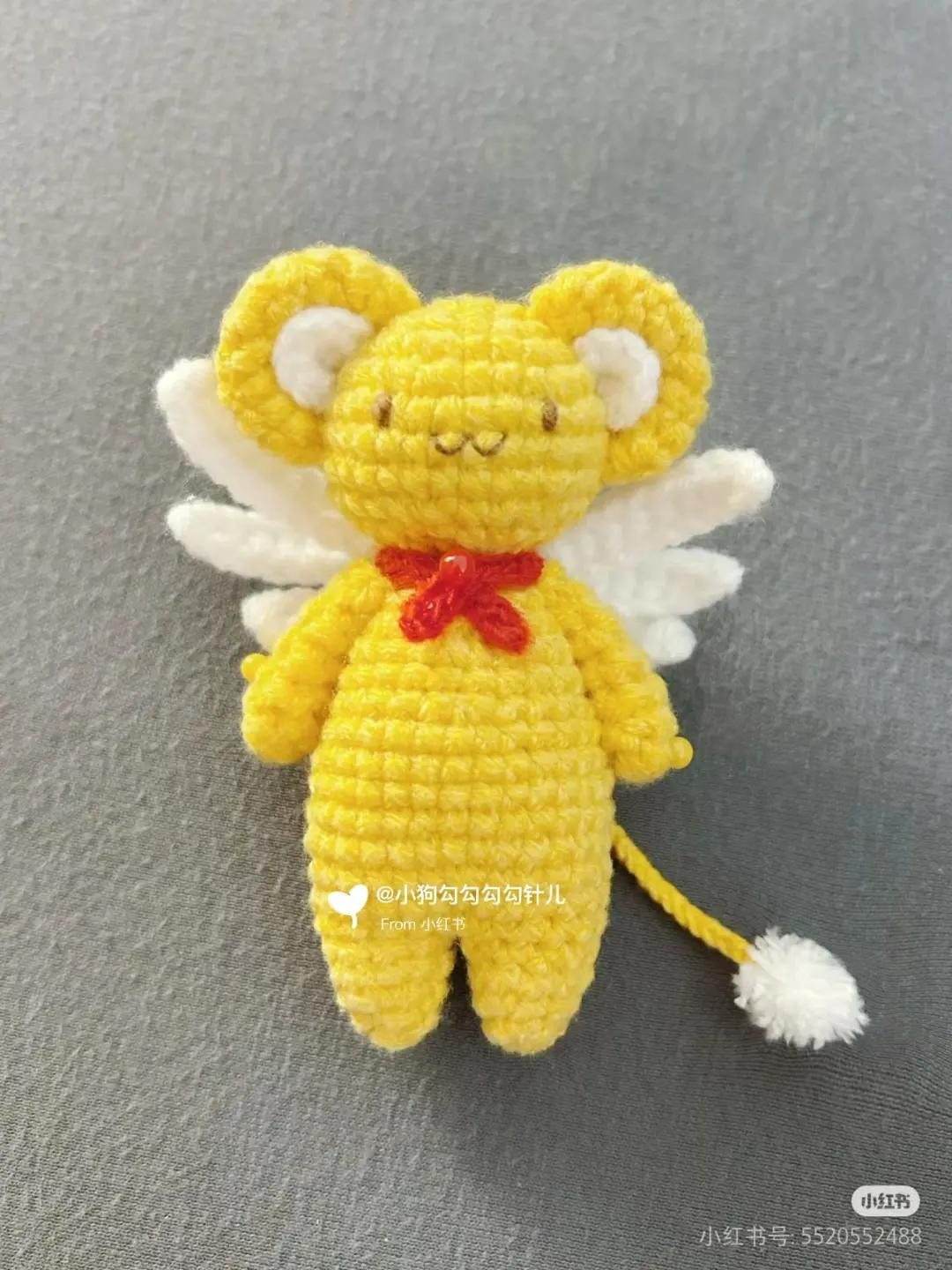 Cardcaptor Sakura Crochet Pattern: Spinel and Kero-chan Doll Charts