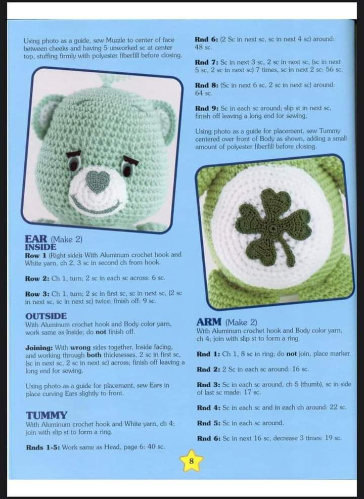 Care Bears Crochet Pattern: Complete Guide to Making 10 Adorable Teddy Bears
