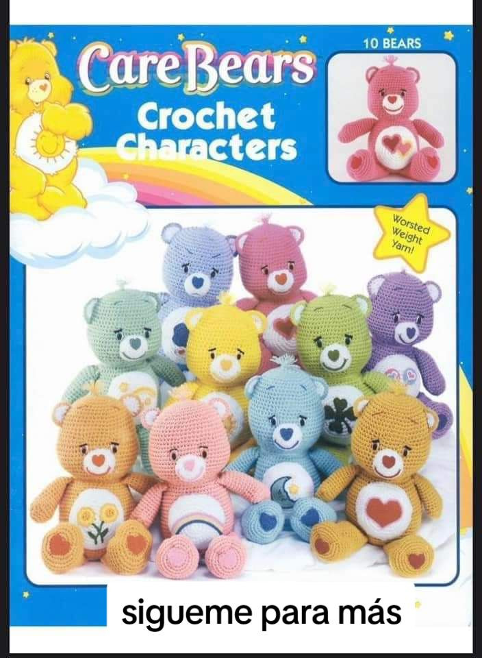 Care Bears Crochet Pattern: Complete Guide to Making 10 Adorable Teddy Bears