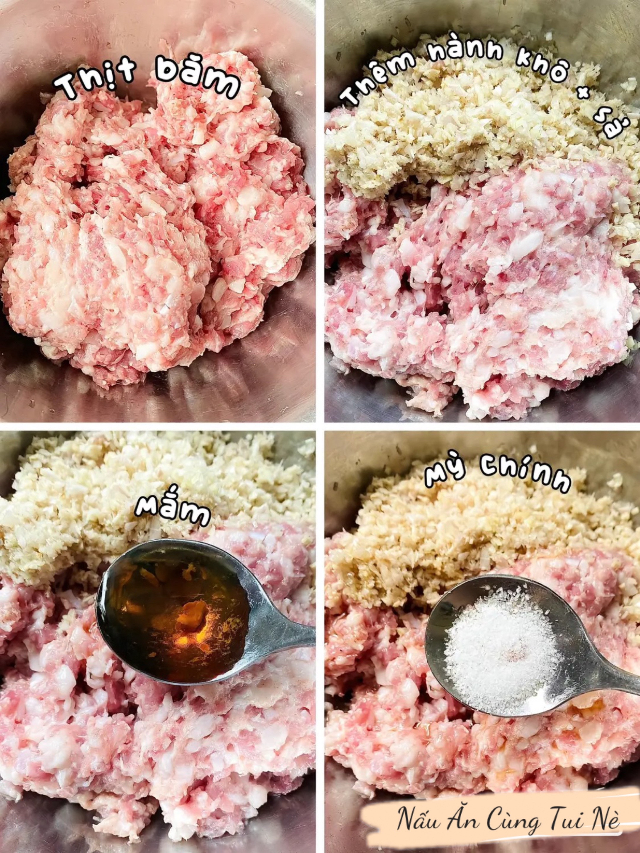 Chả Viên Phiên Bản Lười: Hướng Dẫn Chi Tiết Từ Thịt Băm Đến Chả Vàng Nóng Hổi