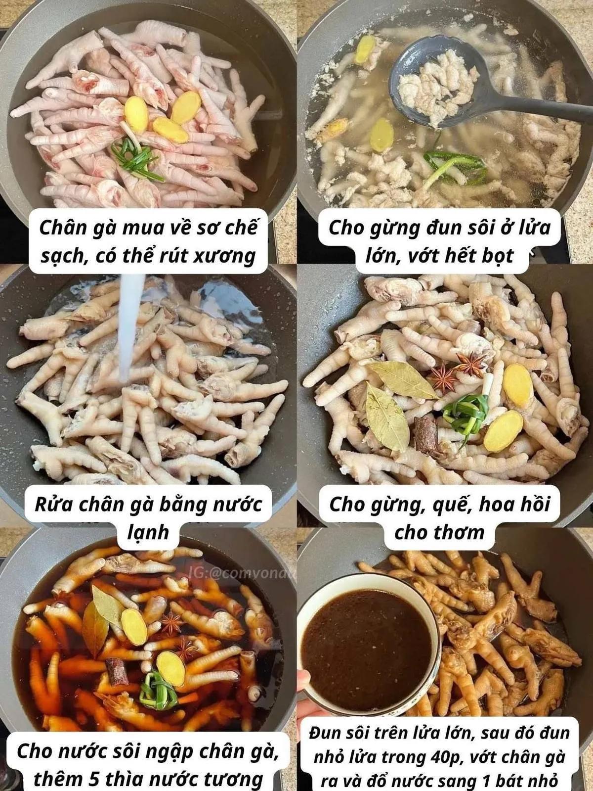 Chân Gà Xào Xả Ớt Cay Nồng - Cách Làm Chi Tiết