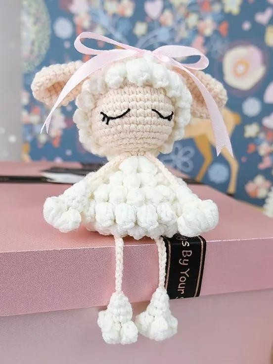 Chart búp bê thỏ móc len, hướng dẫn chi tiết từng phần