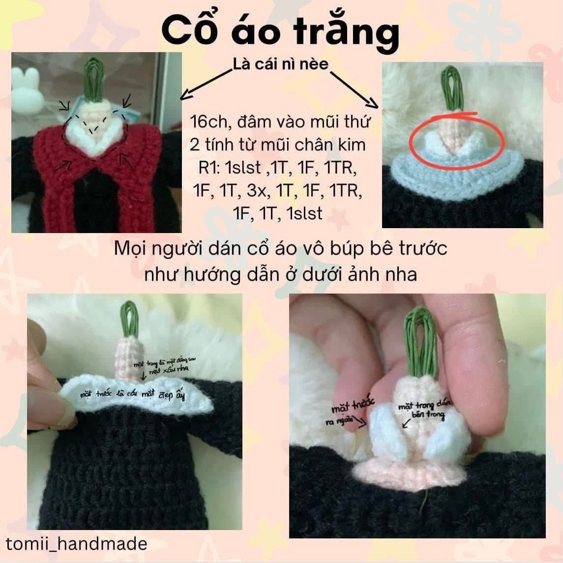 Chart búp bê tốt nghiệp mặc áo mũ