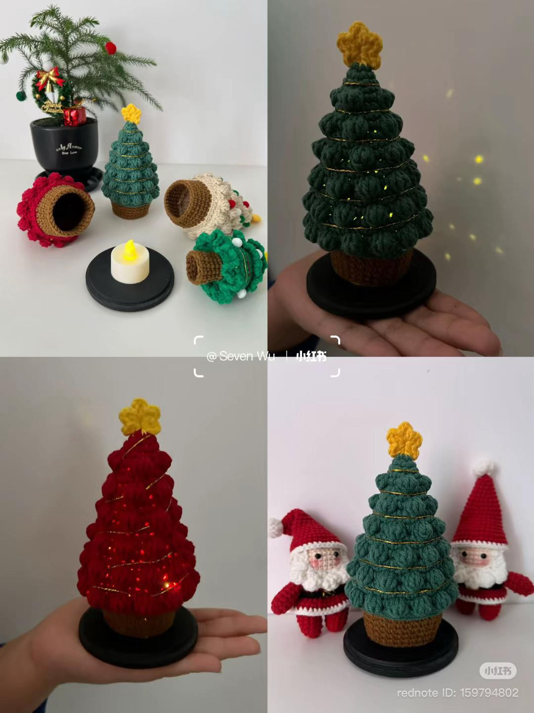 Chart Móc Cây Thông Noel Trang Trí Giáng Sinh