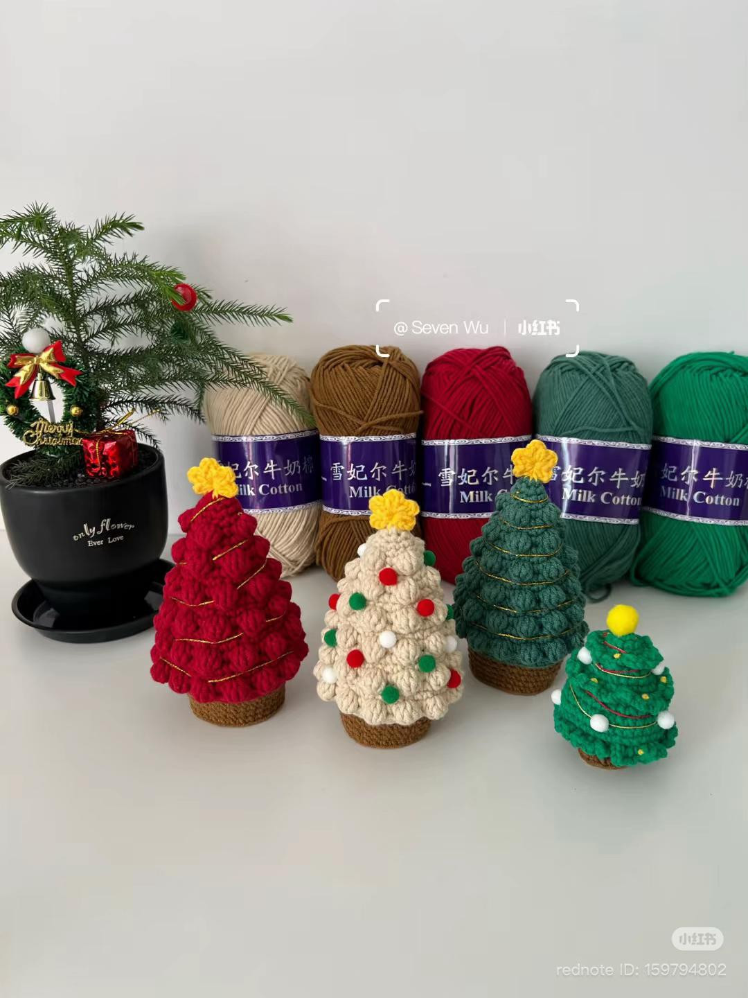 Chart Móc Cây Thông Noel Trang Trí Giáng Sinh