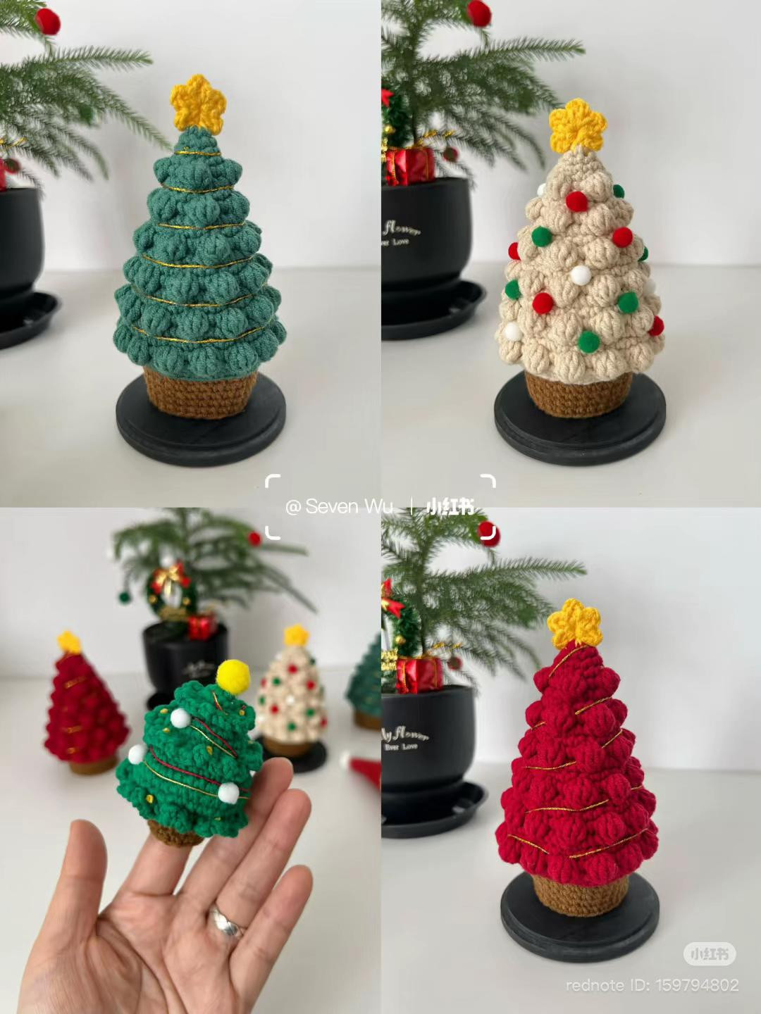 Chart Móc Cây Thông Noel Trang Trí Giáng Sinh