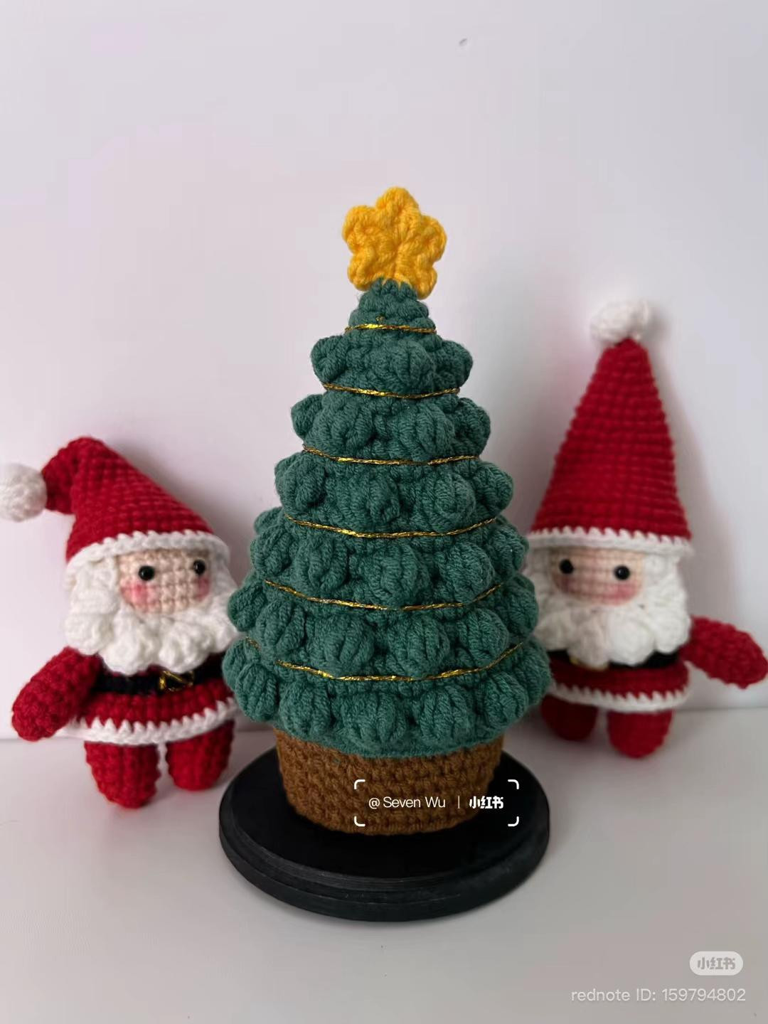 Chart Móc Cây Thông Noel Trang Trí Giáng Sinh