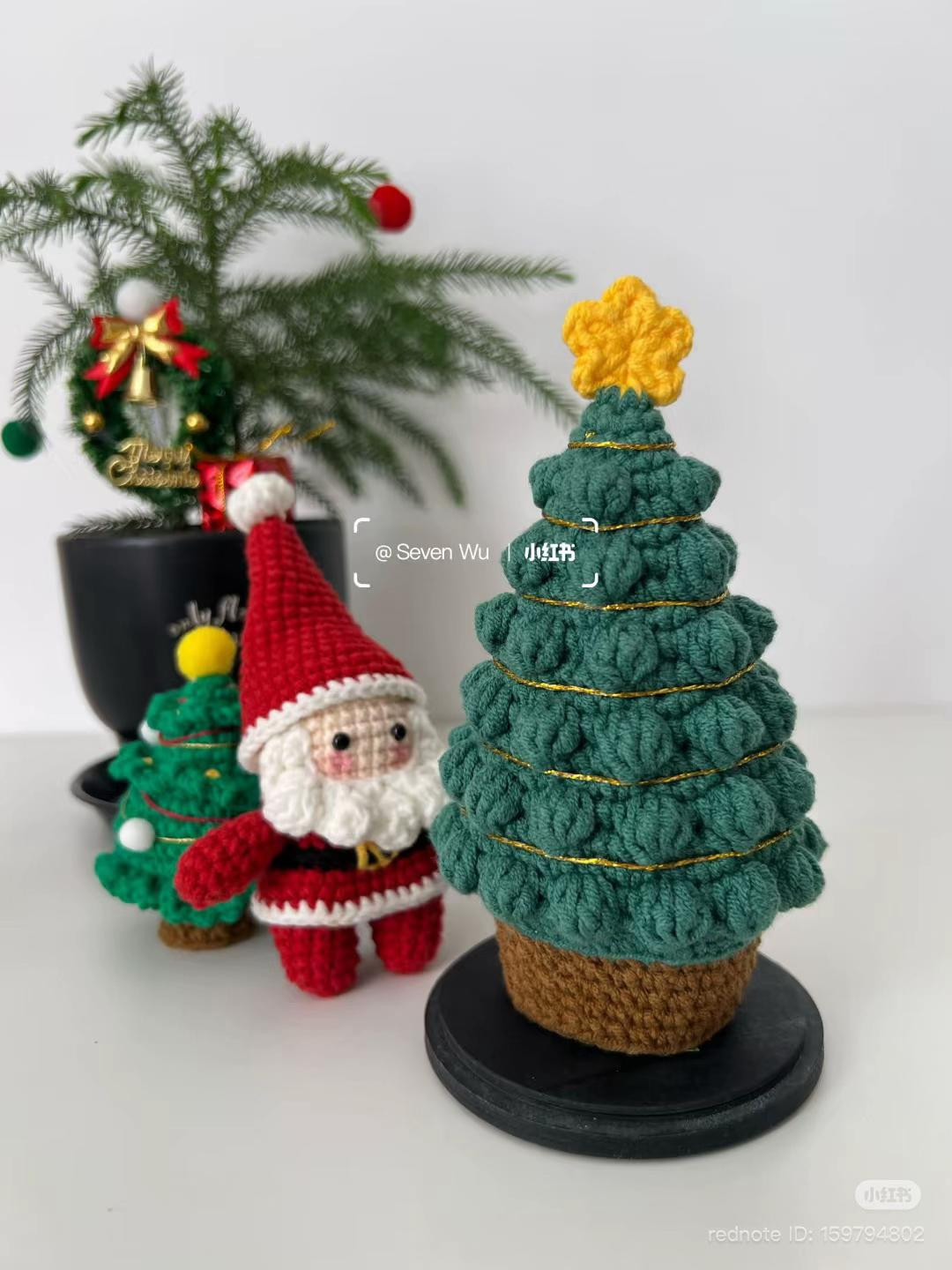 Chart Móc Cây Thông Noel Trang Trí Giáng Sinh