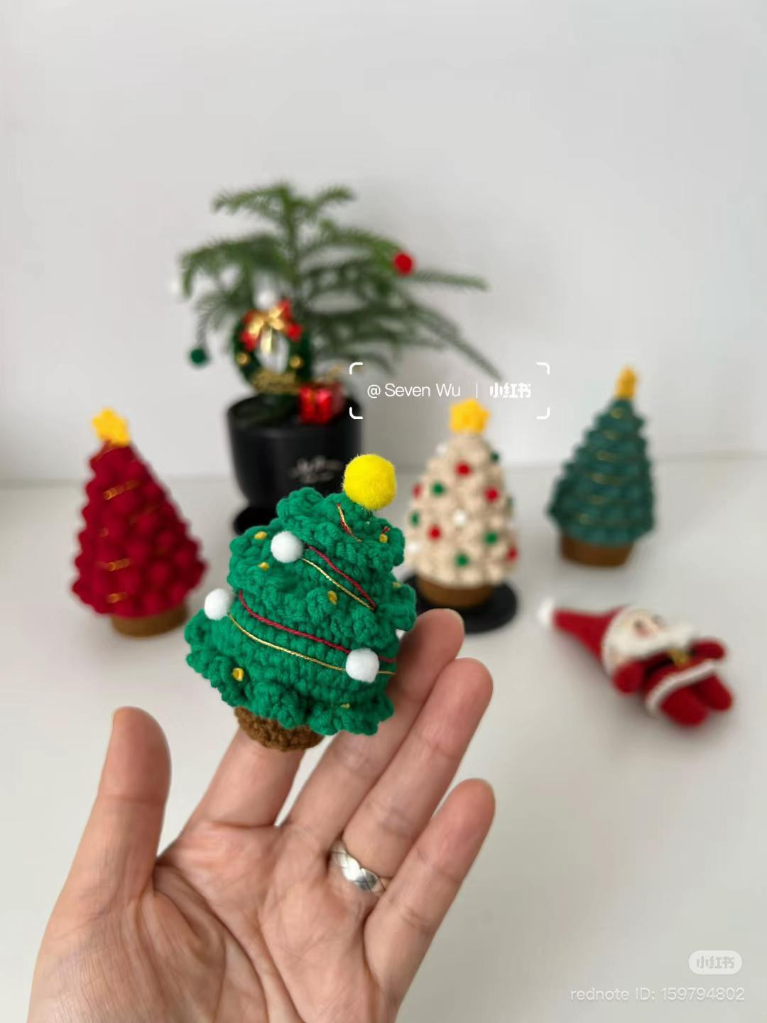 Chart Móc Cây Thông Noel Trang Trí Giáng Sinh