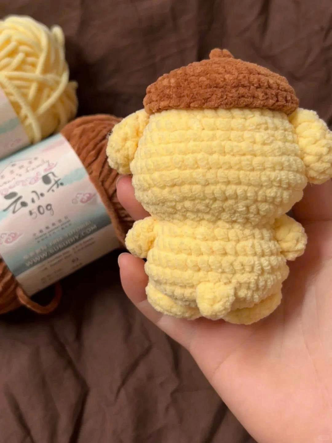 Chart móc em cún dễ thương bằng len nhung Susan