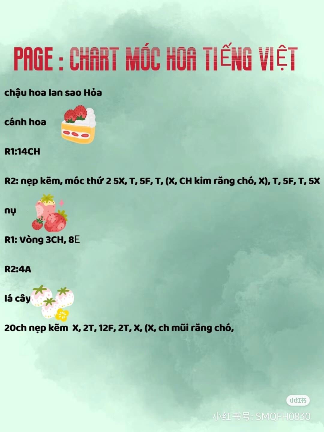 Chart móc hoa lan sao Hỏa và hướng dẫn chi tiết