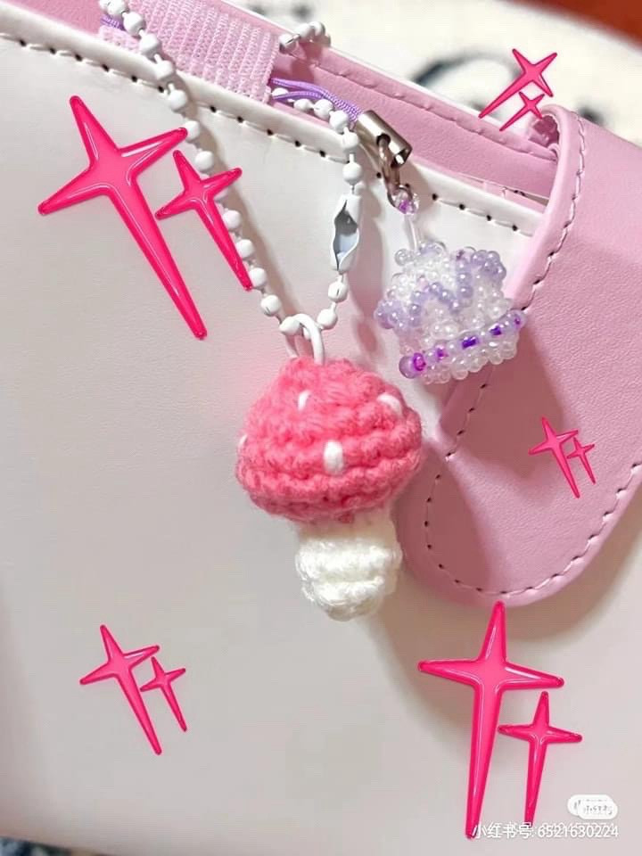 Chart móc hoa sứ Frangipani màu hồng tím đẹp