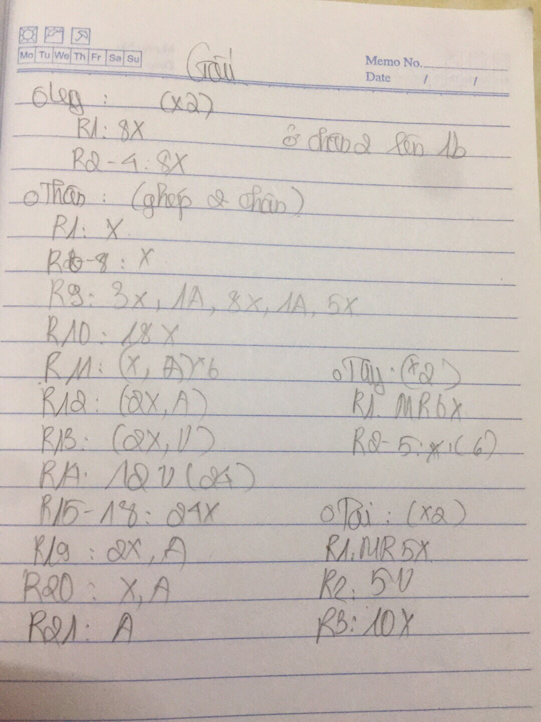 Chart móc len bé gấu đôi trắng và nâu