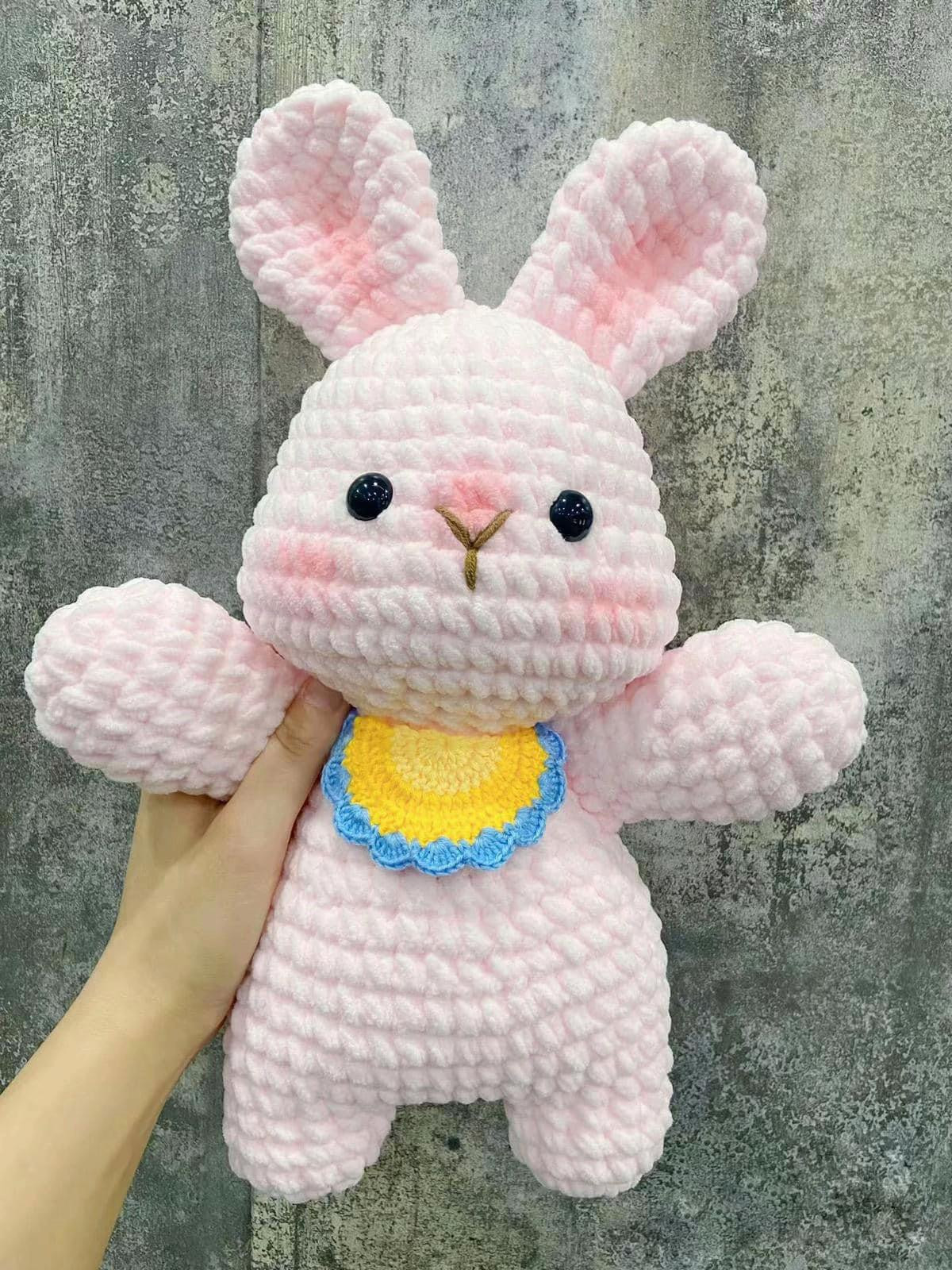 Chart Móc Len Bé Thỏ Bông - Hướng Dẫn Chi Tiết Từ Đầu Đến Yếm