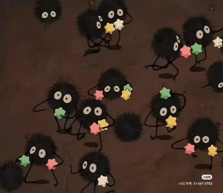 Chart móc len Bồ Hóng Sao phiên bản lever up dễ thương