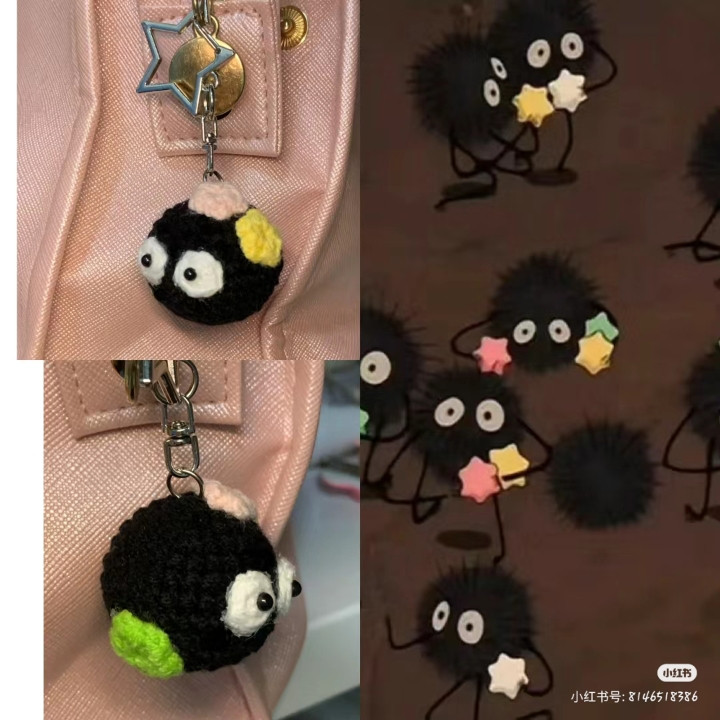 Chart móc len Bồ Hóng Sao phiên bản lever up dễ thương