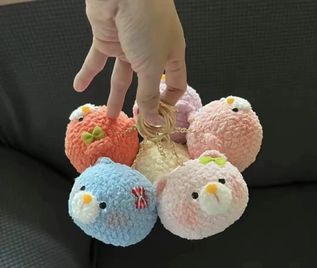 Chart Móc Len Búp bê Chó Pacha McDonald's và Kuromi