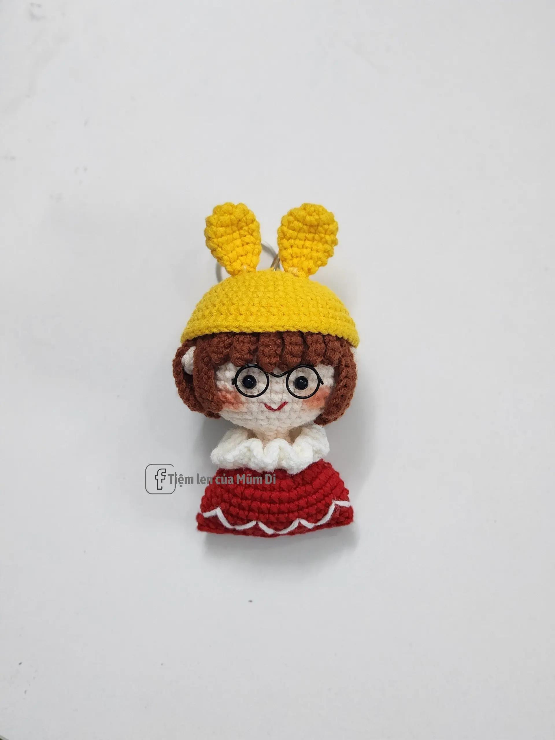 Chart móc len búp bê couple nam nữ dễ thương