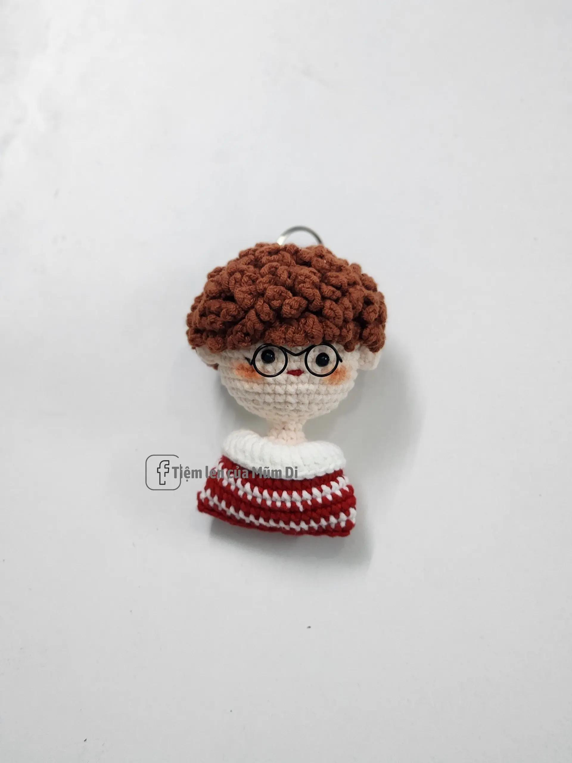 Chart móc len búp bê couple nam nữ dễ thương