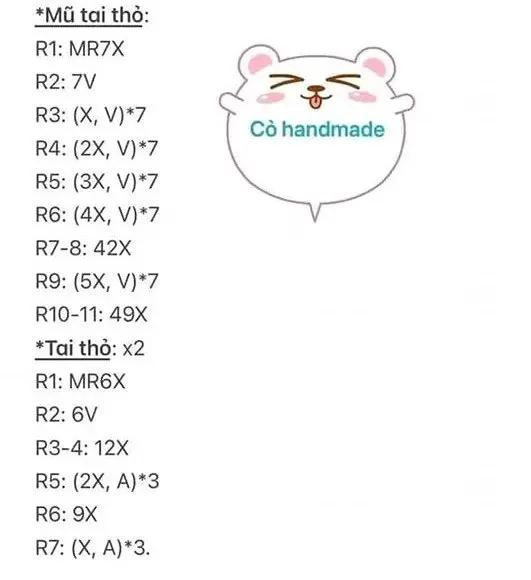 Chart móc len búp bê couple nam nữ dễ thương