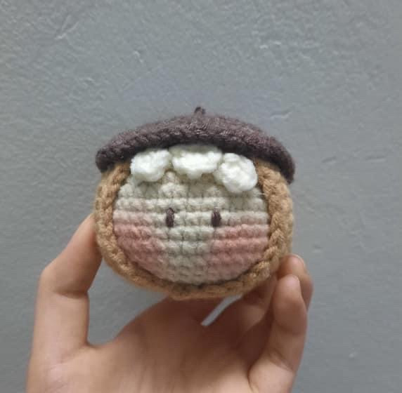 Chart Móc Len Búp bê Mochi Củ Cải và Bánh Bao