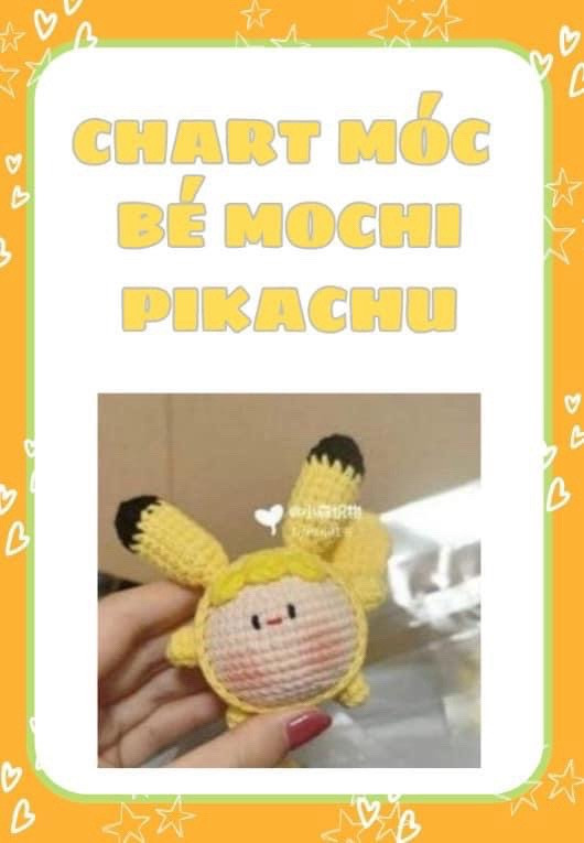 Chart Móc Len Búp bê Mochi Củ Cải và Bánh Bao