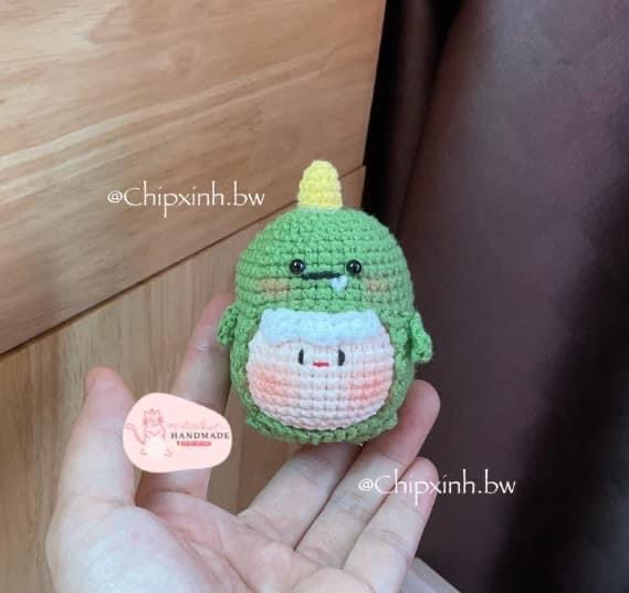 Chart Móc Len Búp bê Mochi Củ Cải và Bánh Bao