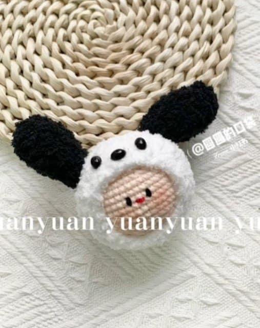 Chart Móc Len Búp bê Mochi Củ Cải và Bánh Bao