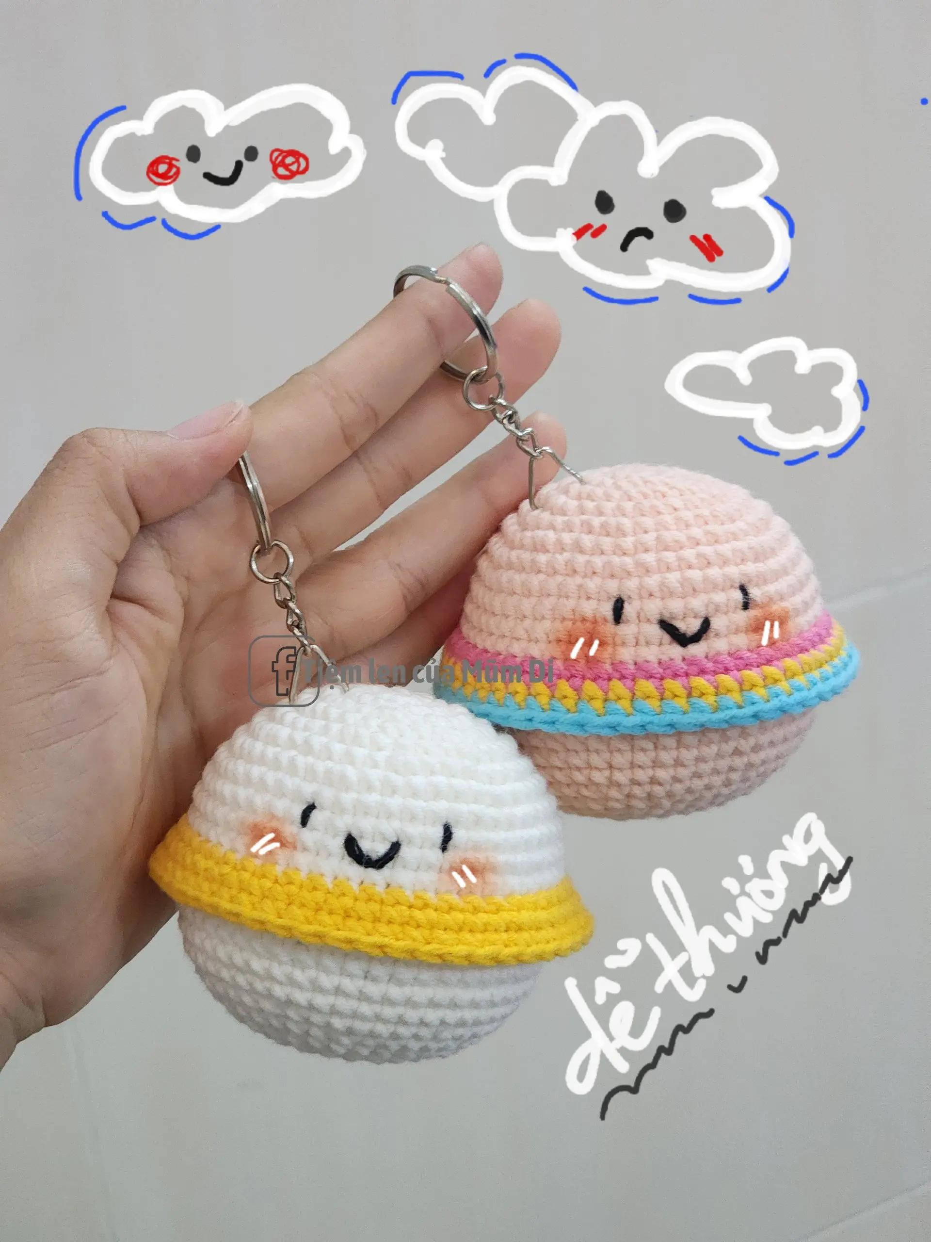 Chart móc len búp bê Tiểu Hành Tinh dễ thương