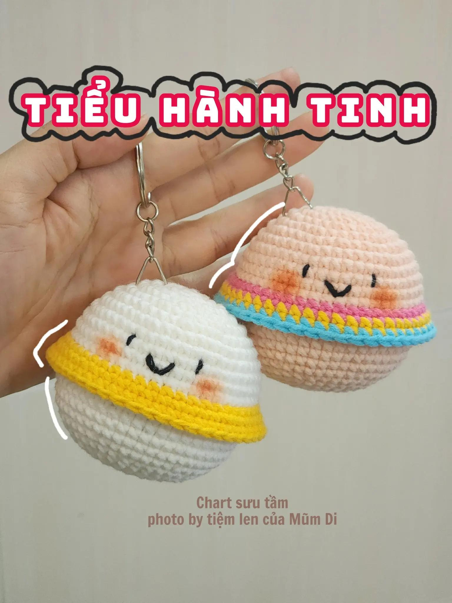 Chart móc len búp bê Tiểu Hành Tinh dễ thương