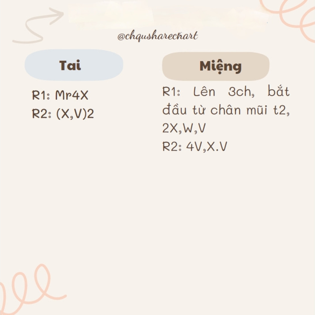 Chart móc len Capybara Care ngồi trong vỏ bánh cam dễ thương