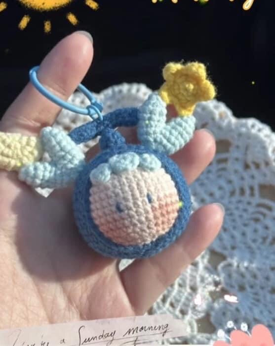 Chart móc len Cung Thiên Bình - Hướng dẫn chi tiết từng phần