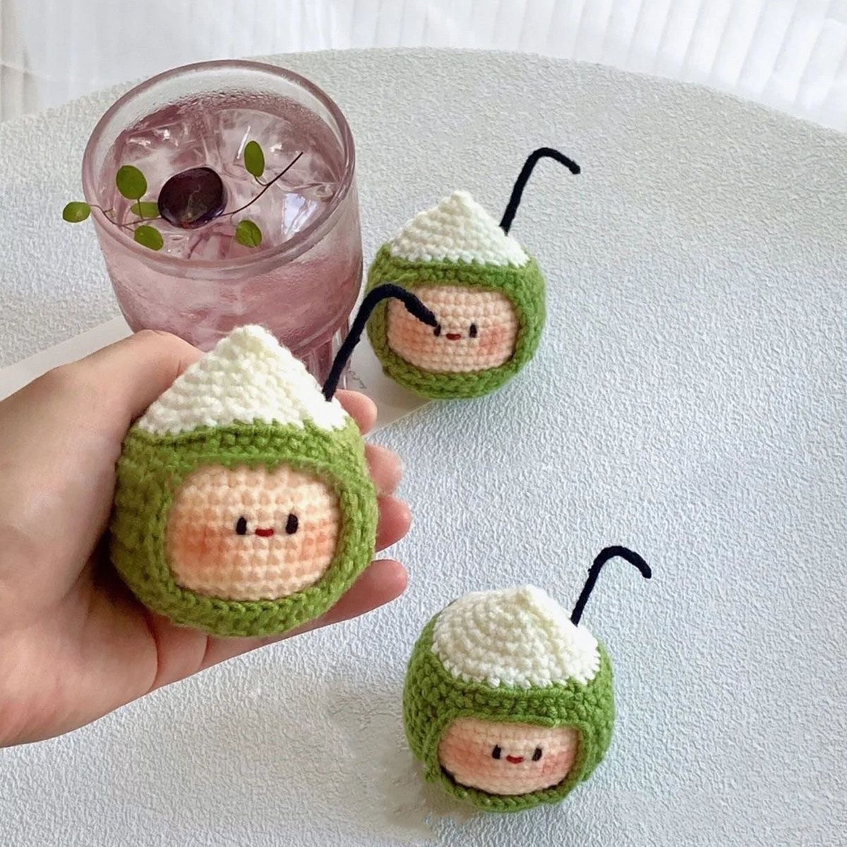 Chart Móc Len Dừa Mập Cute - Hướng Dẫn Chi Tiết Từng Hàng