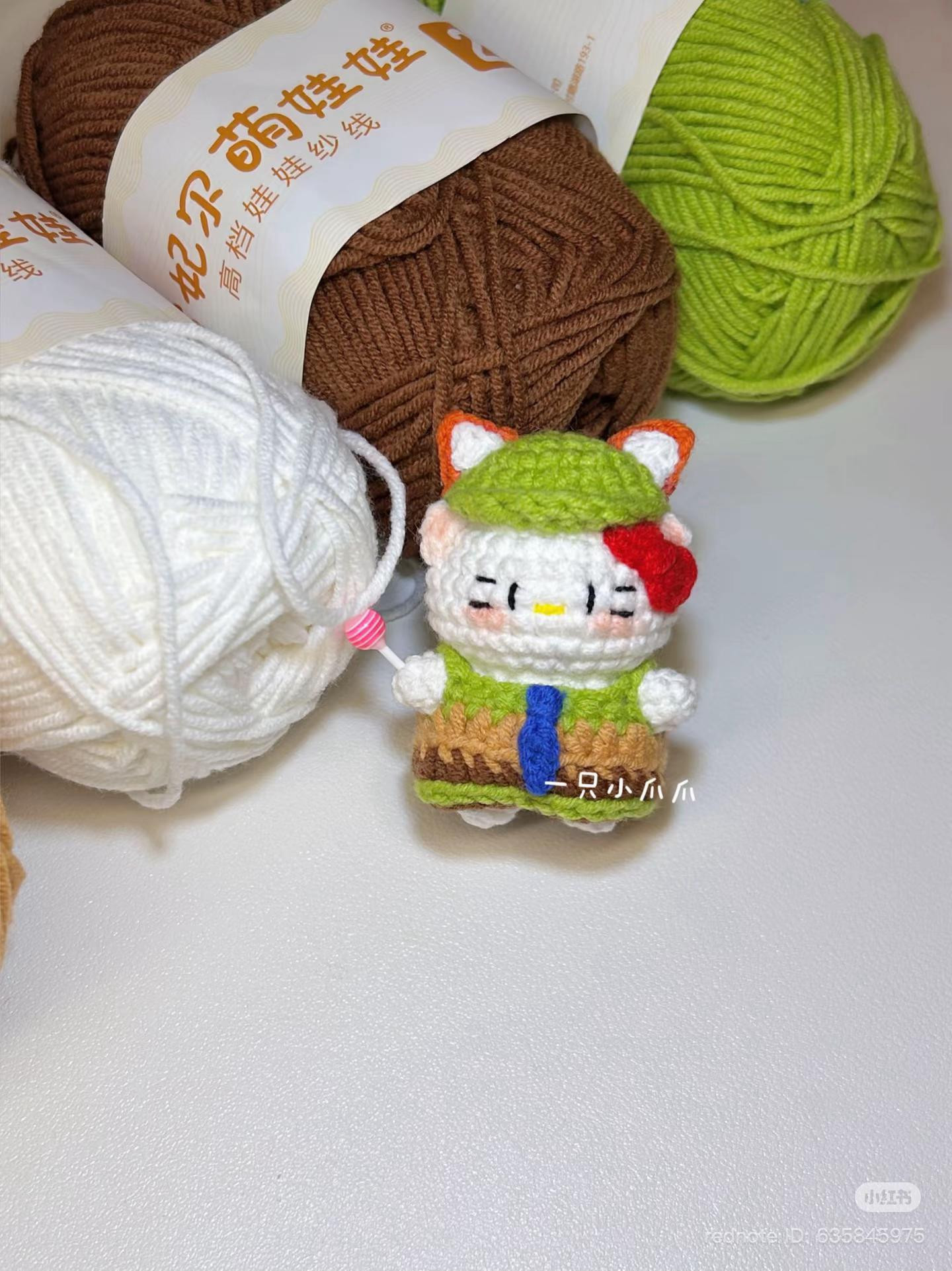 Chart Móc Len Hello Kitty Gái Cáo và Thỏ Zootopia