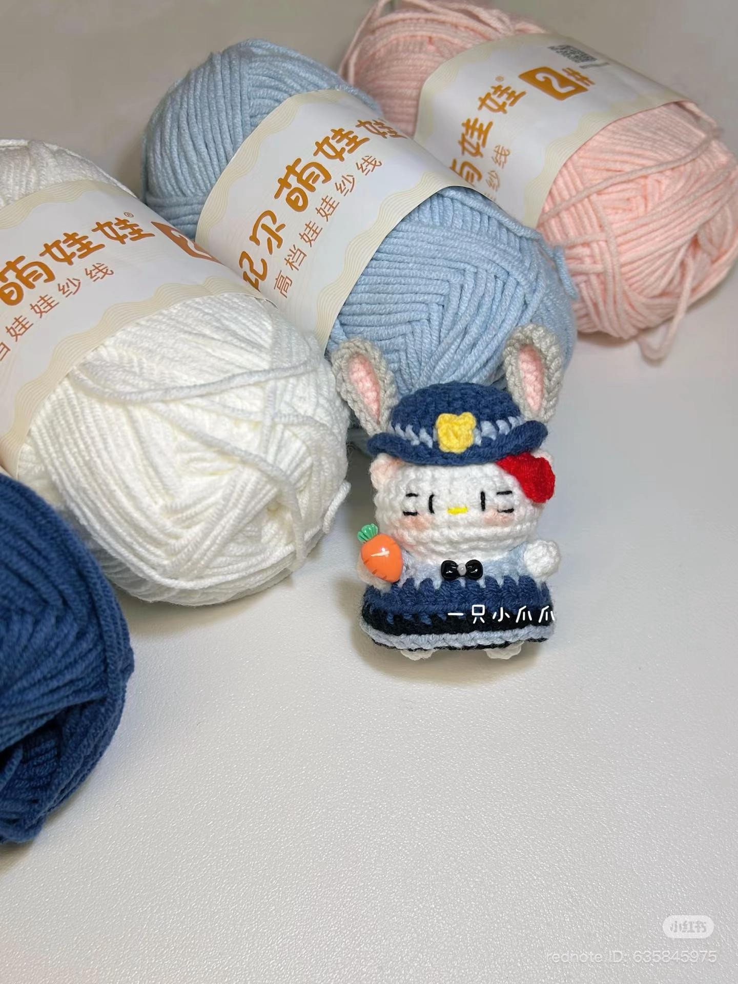 Chart Móc Len Hello Kitty Gái Cáo và Thỏ Zootopia