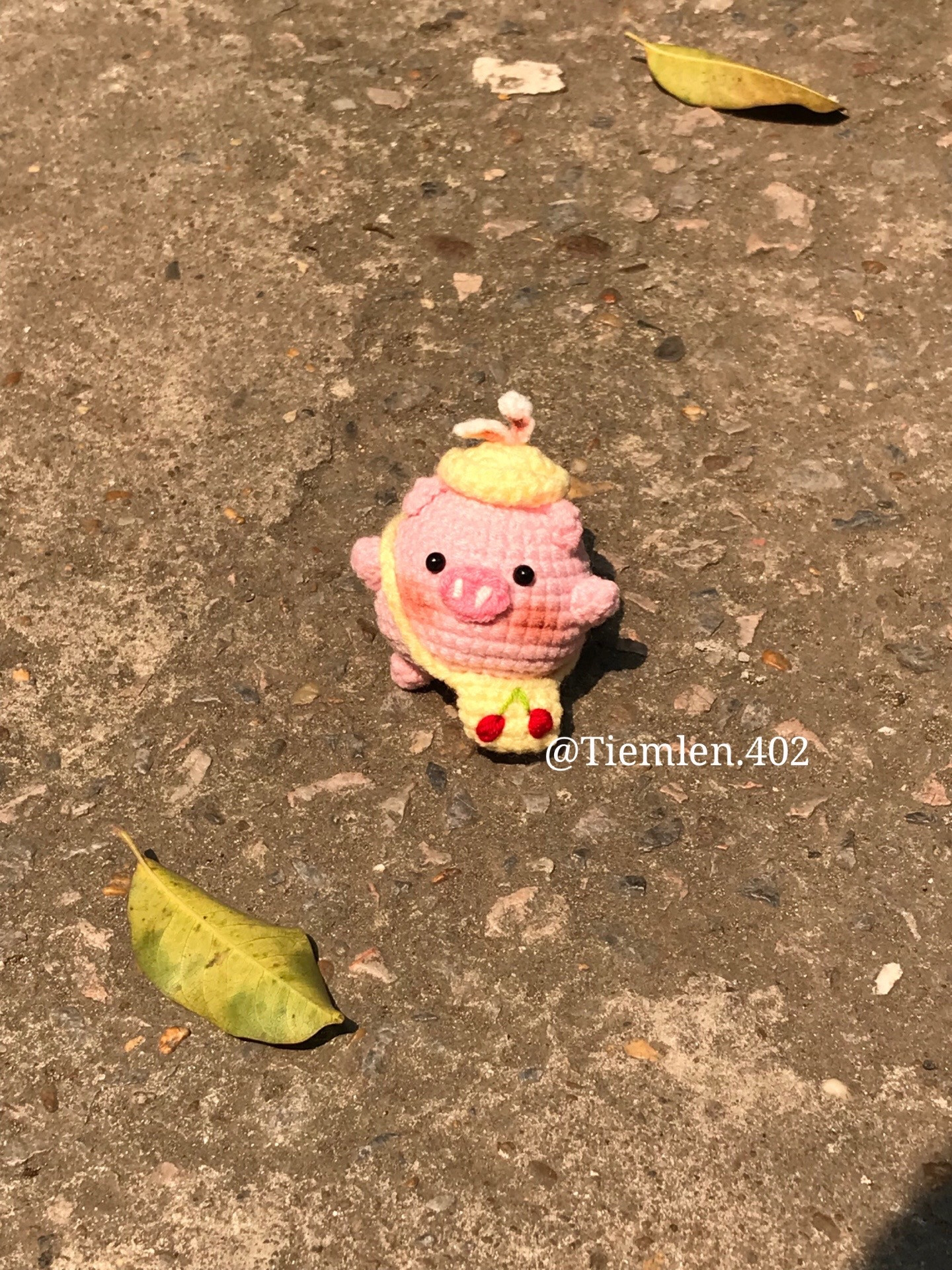 Chart Móc Len Heo Cầm Dao - Hướng Dẫn Chi Tiết