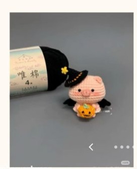 Chart Móc Len Heo Con Halloween - Hướng Dẫn Chi Tiết Từng Phần