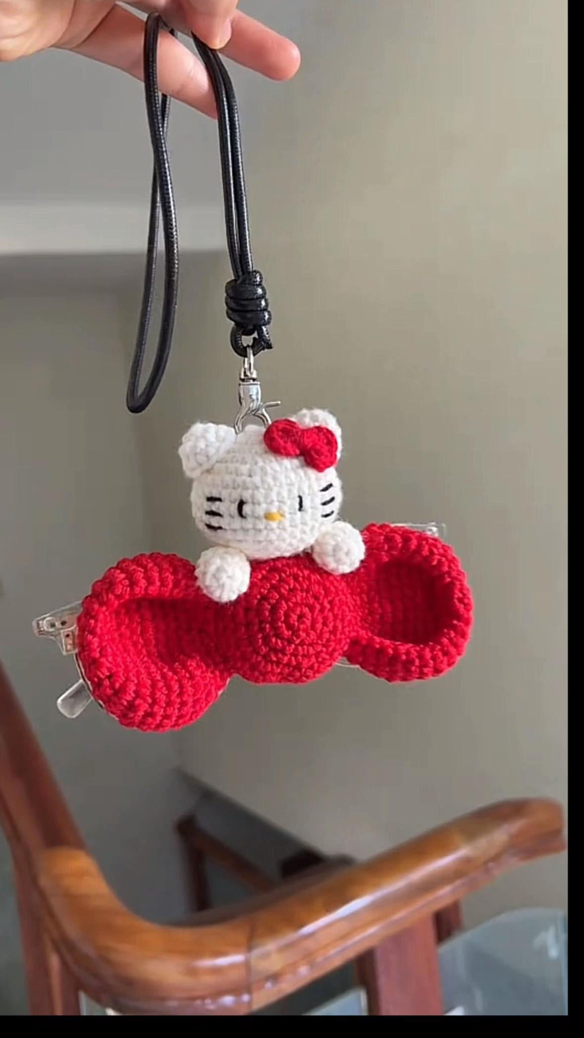 Chart Móc Len Kẹp Tóc Giáng Sinh và Thỏ Cute