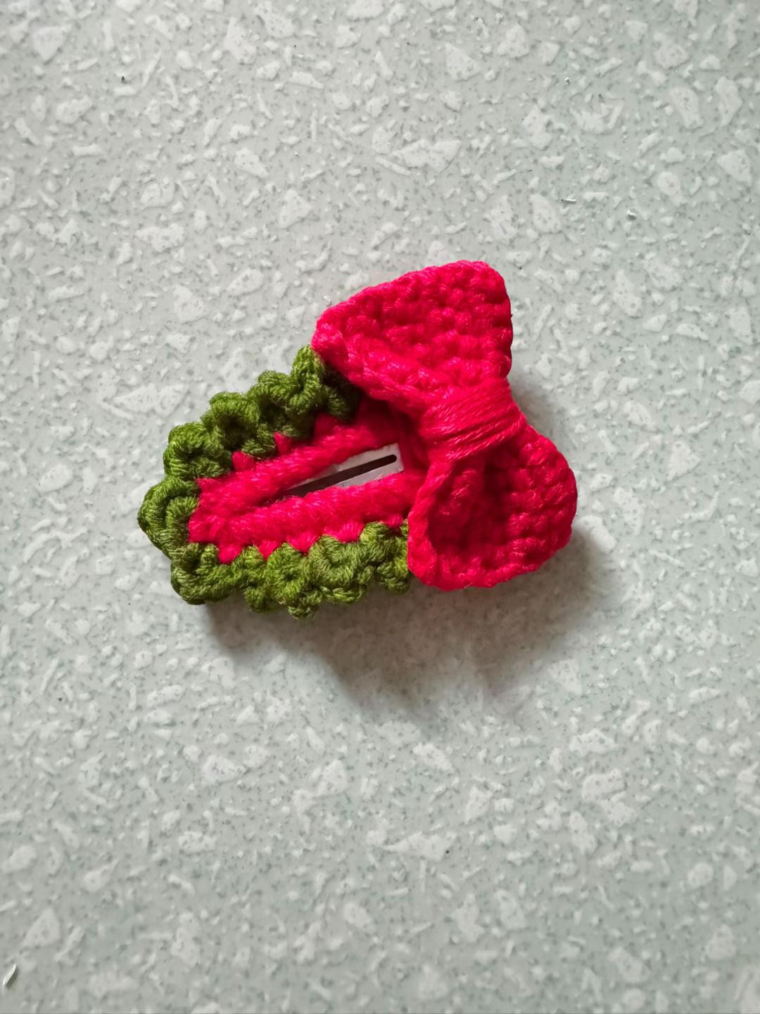 Chart Móc Len Kẹp Tóc Giáng Sinh và Thỏ Cute