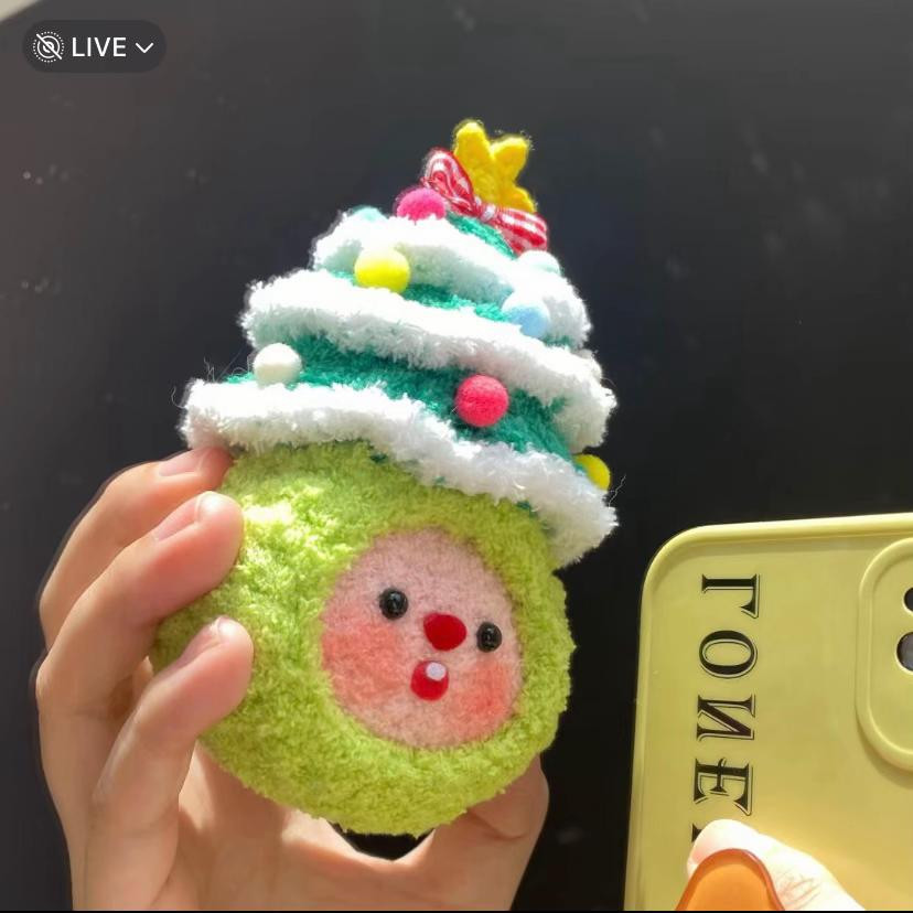 Chart Móc Len Loopy Giáng Sinh Dáng Cây Thông