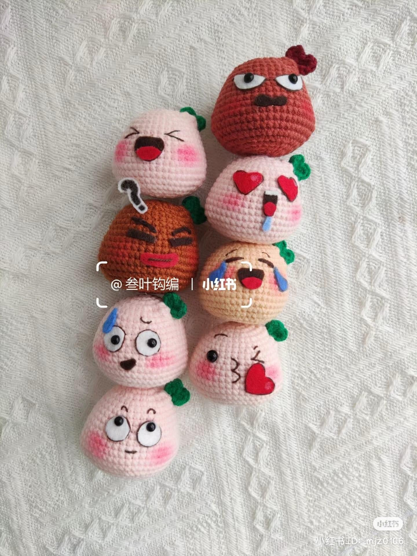 Chart Móc Len Mặt Đa Biểu Cảm: Hướng dẫn chi tiết tạo hình các biểu cảm vui, buồn, giận dữ