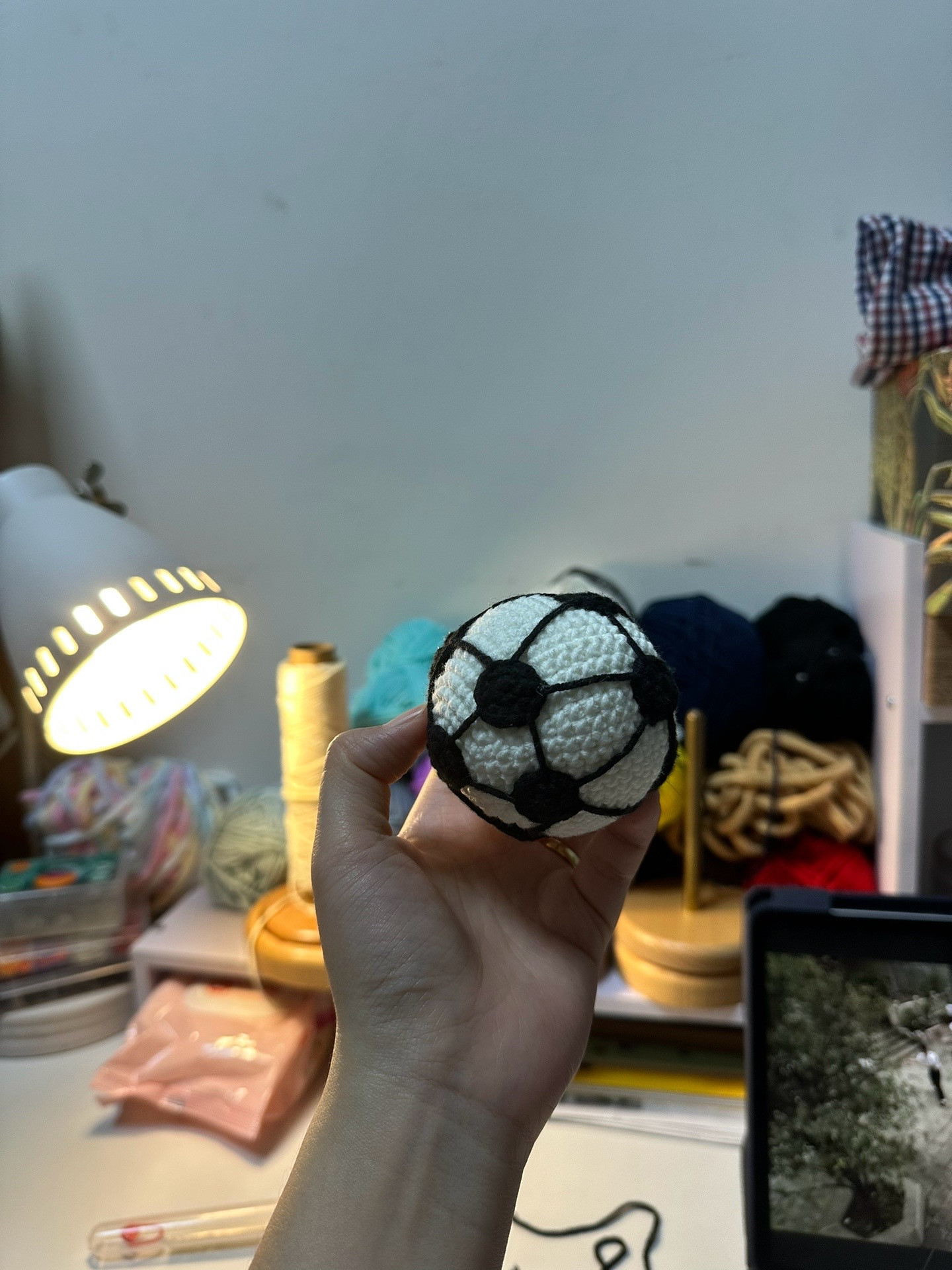 Chart móc len quả bóng đá (Soccer Ball) - Hướng dẫn chi tiết từng hàng