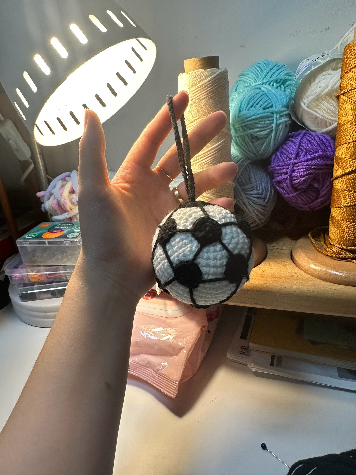 Chart móc len quả bóng đá (Soccer Ball) - Hướng dẫn chi tiết từng hàng