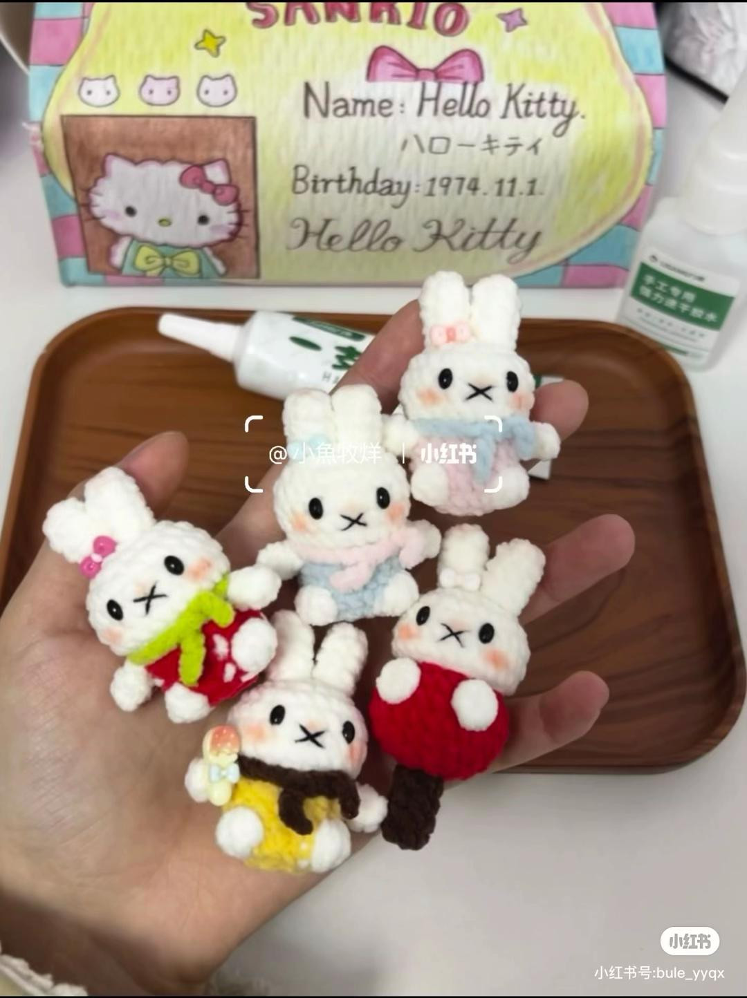 Chart Móc Len Thỏ Miffy Ngọt Ngào