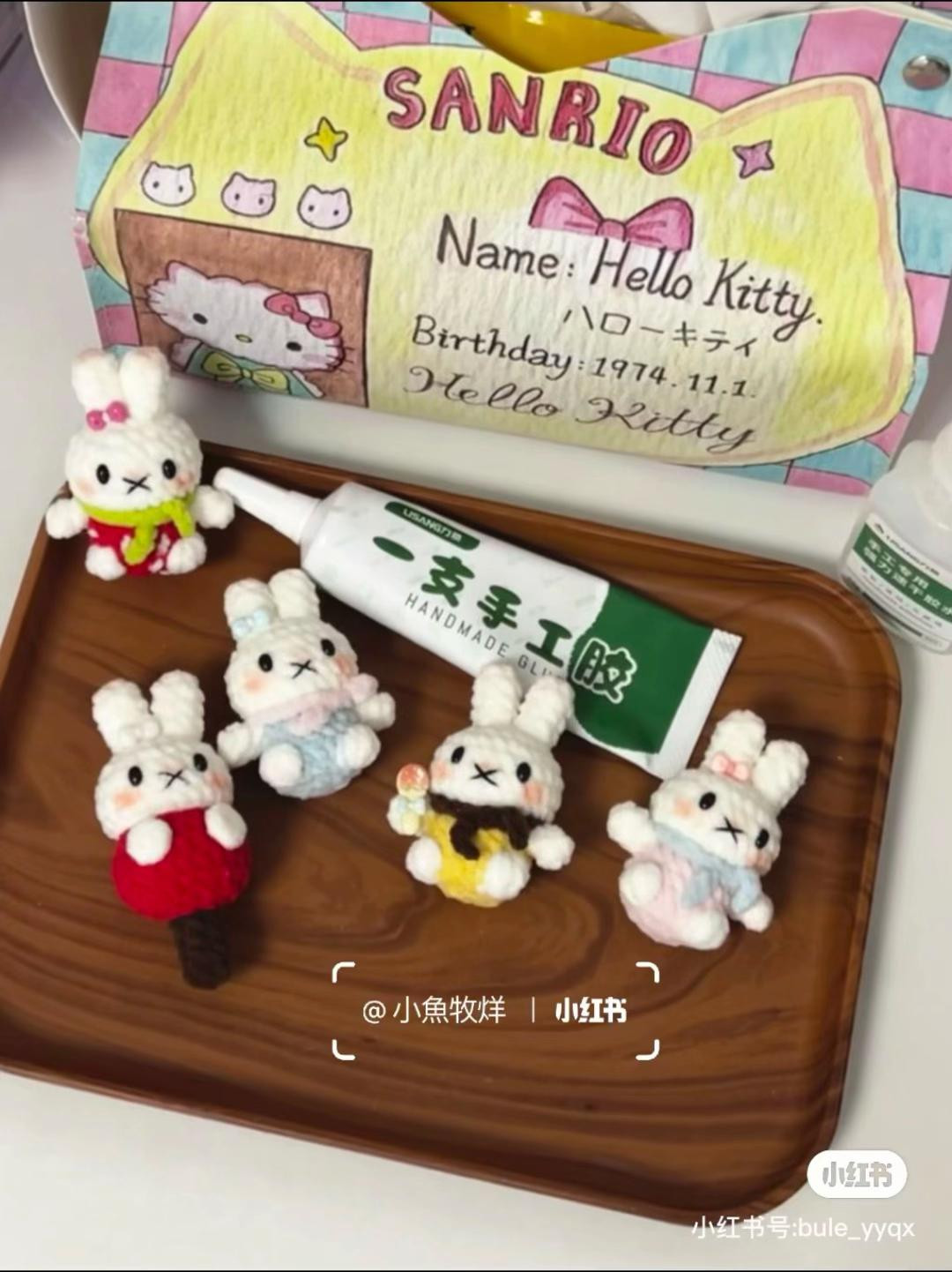 Chart Móc Len Thỏ Miffy Ngọt Ngào